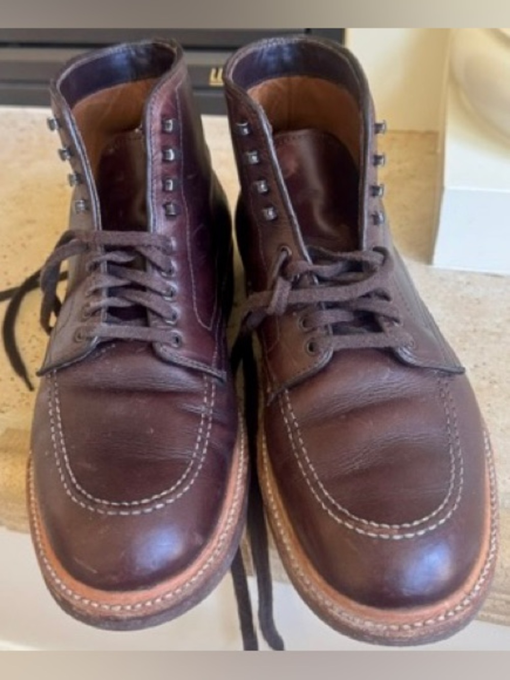 Alden 403 Indy Boots in Brown Horween Chromexcel leather